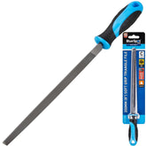 BlueSpot 200mm Triangular Soft Grip Filing 8" Metal Wood Shaping Tool Hand File